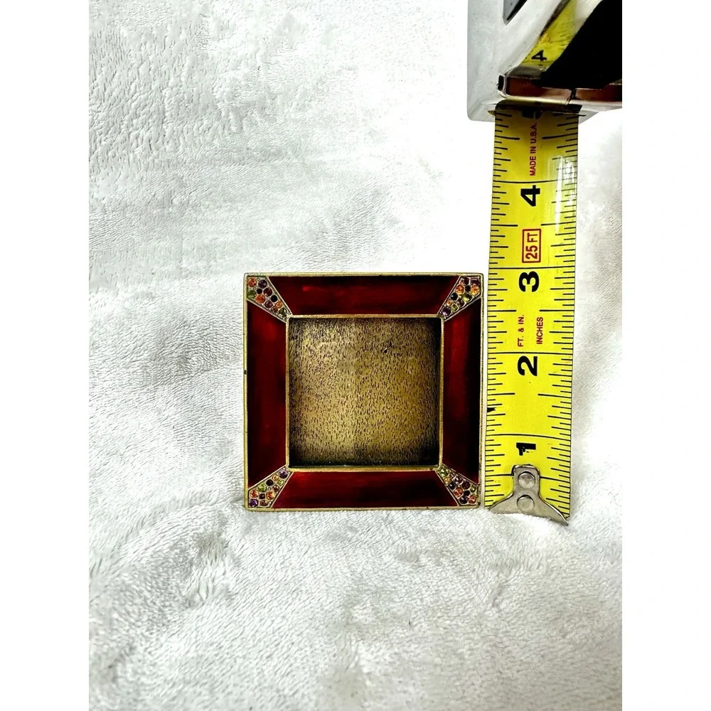 Jay Strongwater Leland Pave Swarovski Crystal Corner 2.75